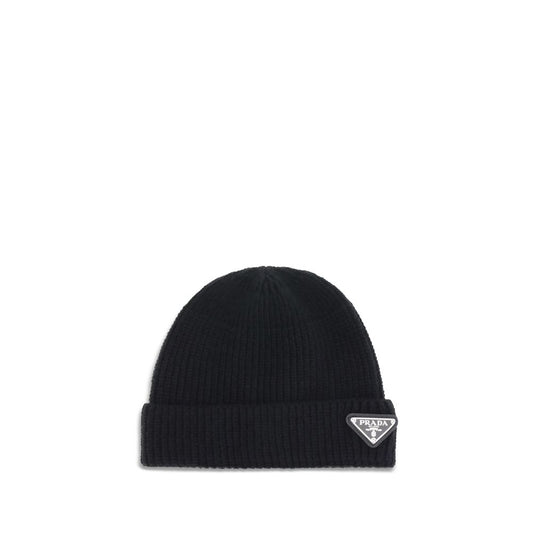 Prada Beanie-Mütze mit Logo