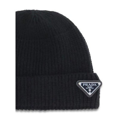 Prada Beanie-Mütze mit Logo