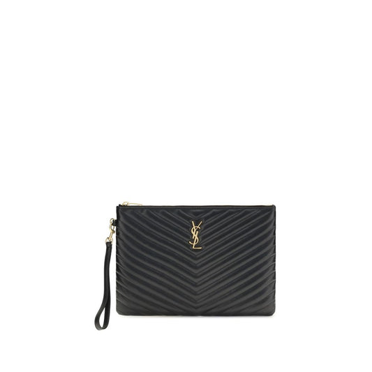 Saint Laurent Matelassé-Ledertasche