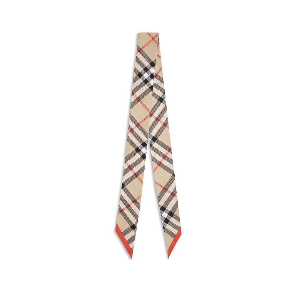 Burberry Seidenschal mit Karomuster