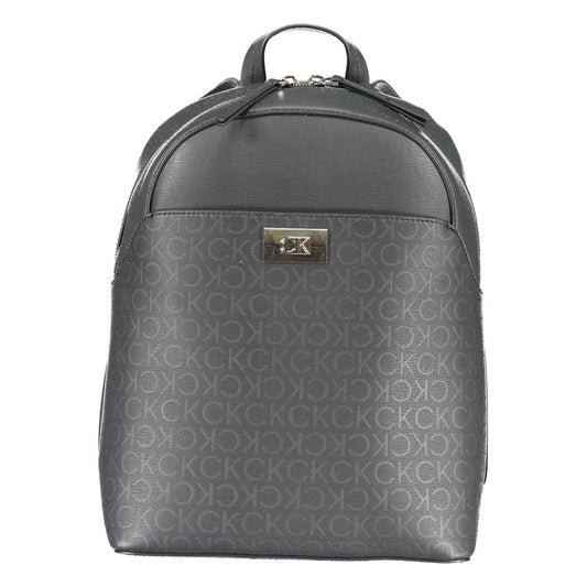 Calvin Klein – Schwarzer Polyester-Rucksack