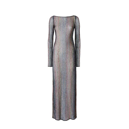 Handgefertigtes Midikleid aus Strick von Missoni