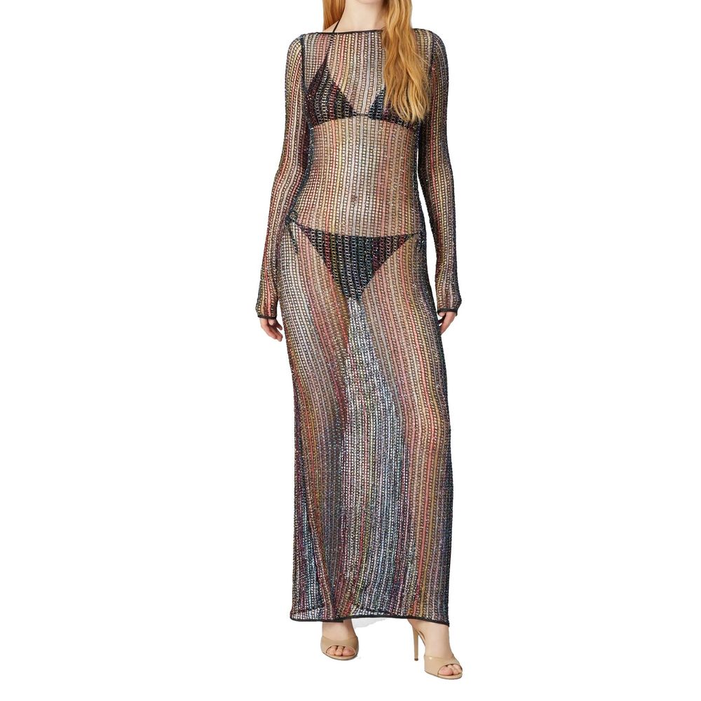 Handgefertigtes Midikleid aus Strick von Missoni