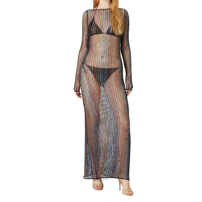 Handgefertigtes Midikleid aus Strick von Missoni