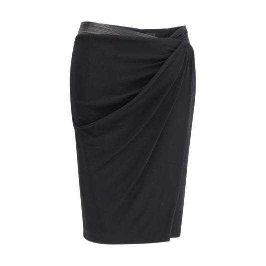 Versace Drapierter Jerseyrock