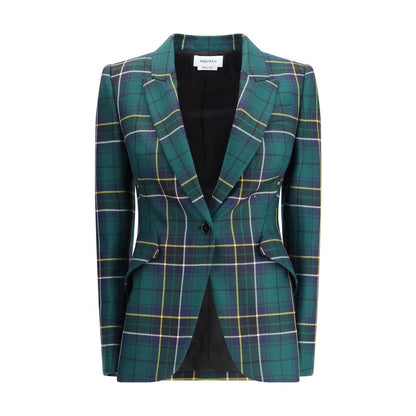 Alexander McQueen Blazer mit Karomuster