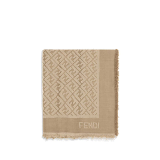 Fendi Seiden-FF-Schal