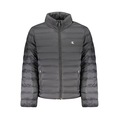 Calvin Klein – Schwarze Polyamid-Herrenjacke