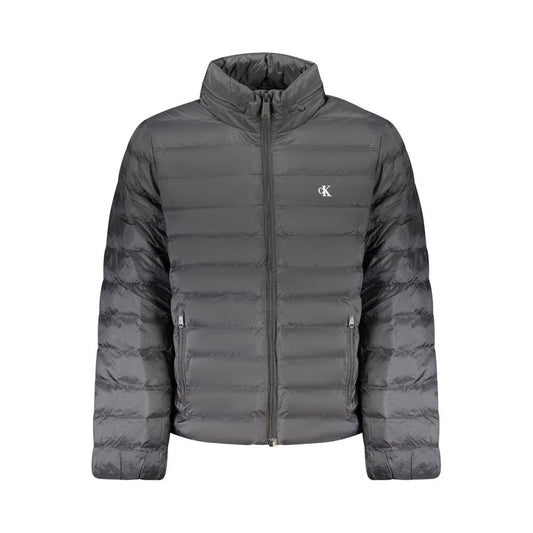 Calvin Klein – Schwarze Polyamid-Herrenjacke
