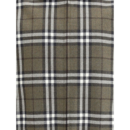 Burberry Harrington-Jacke aus Wolle mit Karomuster