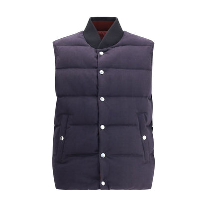 Dolce &amp; Gabbana Wendbare Daunen-Strickjacke