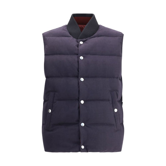 Dolce &amp; Gabbana Wendbare Daunen-Strickjacke