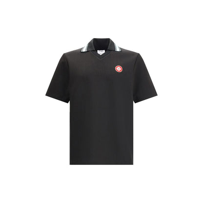 Casablanca Poloshirt mit Logo-Patch