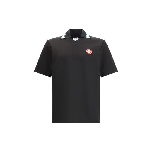 Casablanca Poloshirt mit Logo-Patch