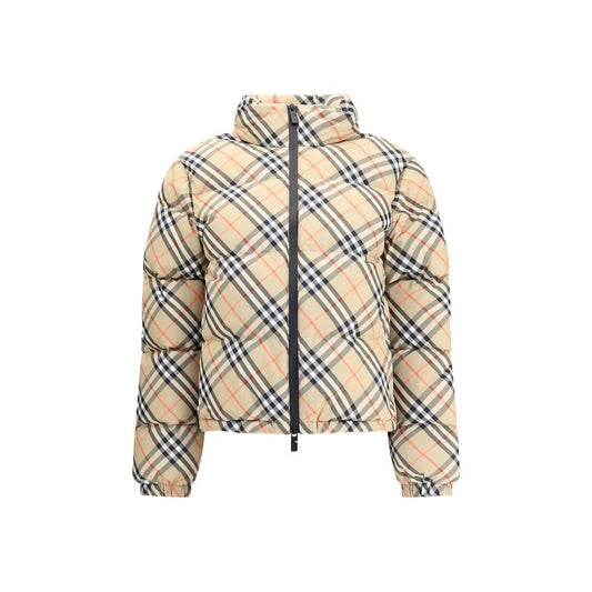 Burberry Daunenjacke mit Karomuster