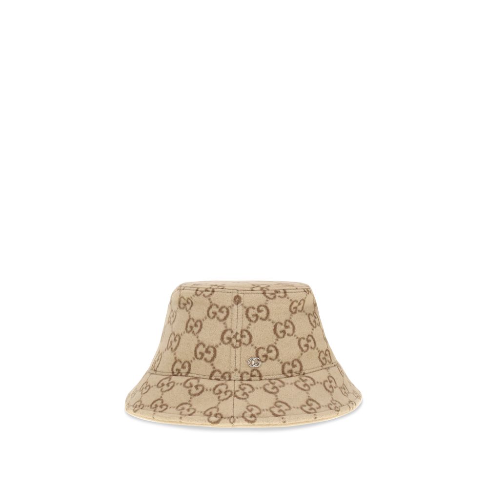 Gucci GG Jacquard-Fischerhut aus Wolle