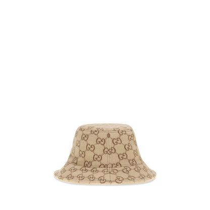 Gucci GG Jacquard-Fischerhut aus Wolle