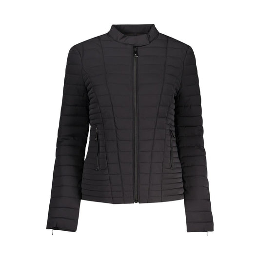 Guess Jeans Schwarze Polyethylenjacken und Mäntel