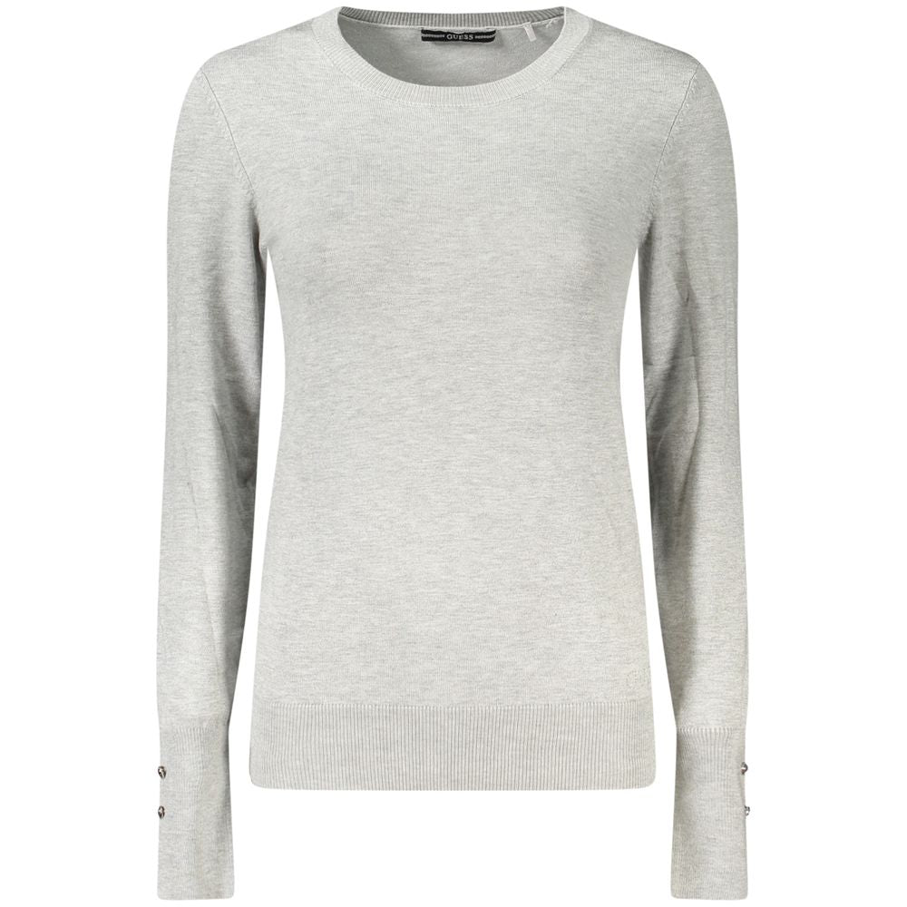 Guess Jeans Grauer Viskose-Pullover für Damen