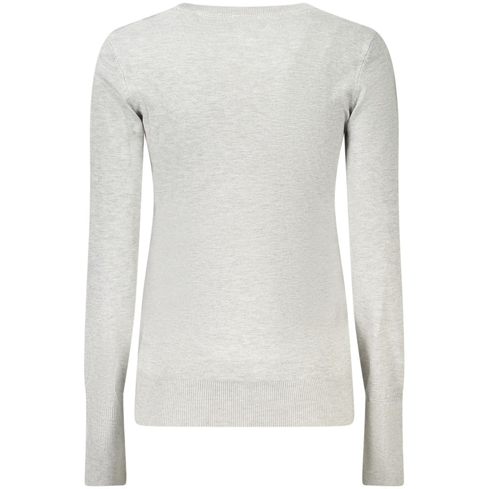 Guess Jeans Grauer Viskose-Pullover für Damen