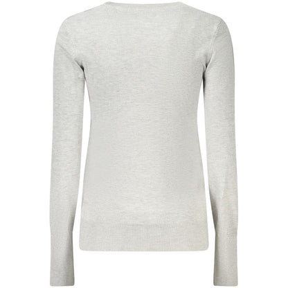 Guess Jeans Grauer Viskose-Pullover für Damen