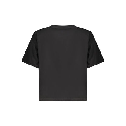Guess Jeans – Schwarzes Baumwolltop für Damen