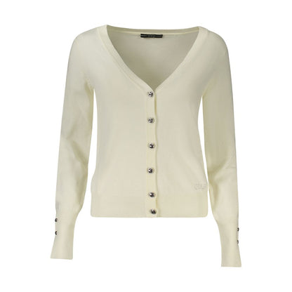Guess Jeans Weißer Viskose-Pullover für Damen