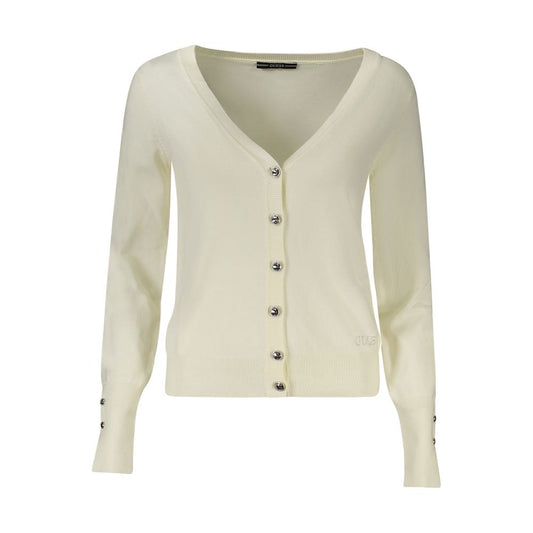 Guess Jeans Weißer Viskose-Pullover für Damen