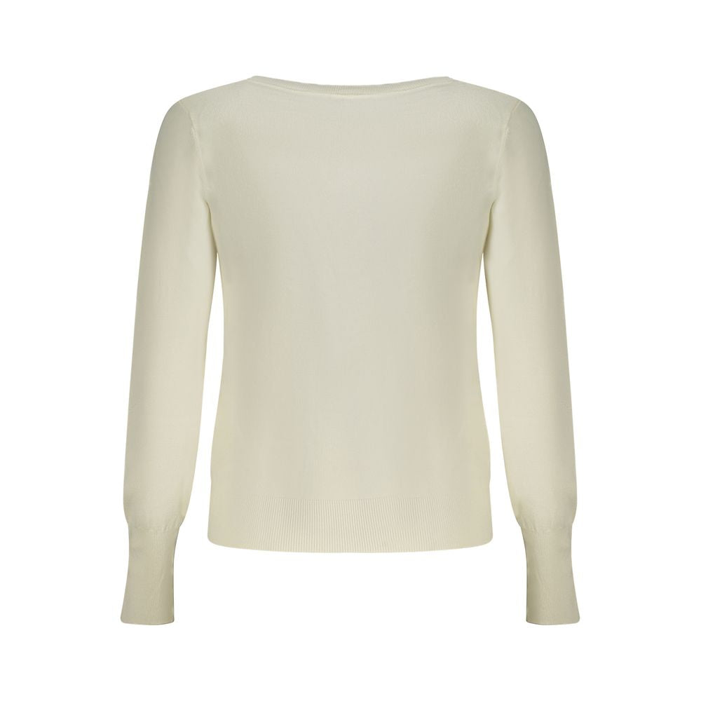 Guess Jeans Weißer Viskose-Pullover für Damen