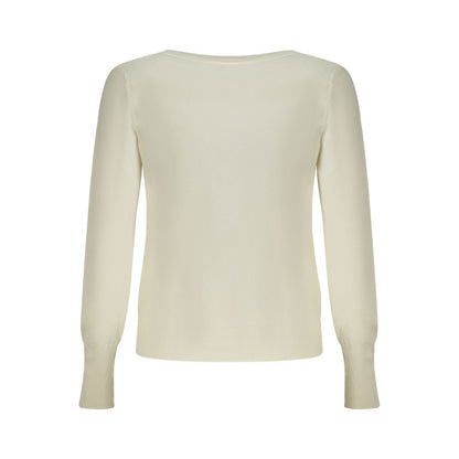 Guess Jeans Weißer Viskose-Pullover für Damen