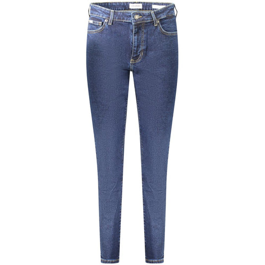 Guess Jeans Damen Skinny Jeans aus blauer Baumwolle