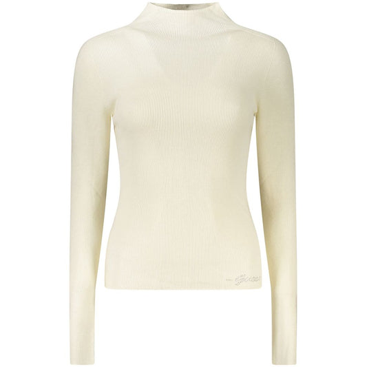 Guess Jeans Weißer Wollpullover für Damen