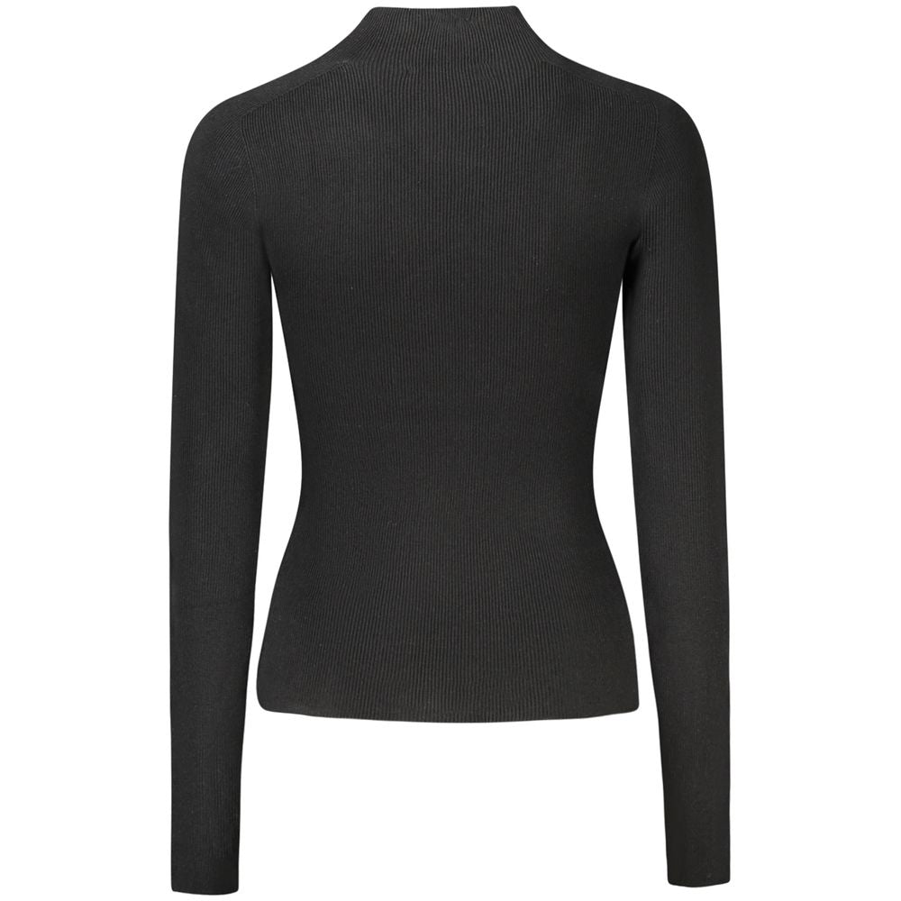 Guess Jeans – Schwarzer Wollpullover für Damen