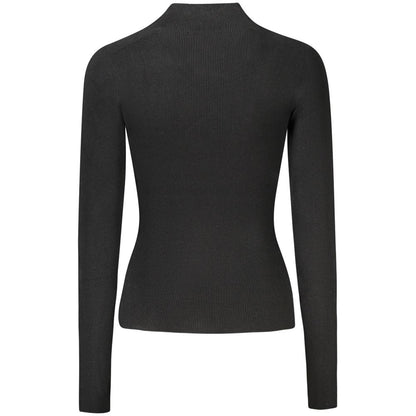 Guess Jeans – Schwarzer Wollpullover für Damen