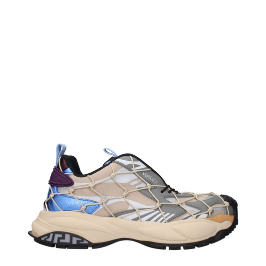 Versace Beige Stoff-Sneaker