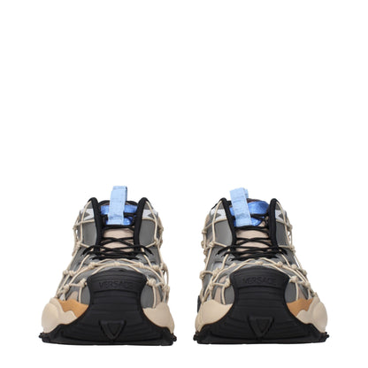Versace Beige Stoff-Sneaker
