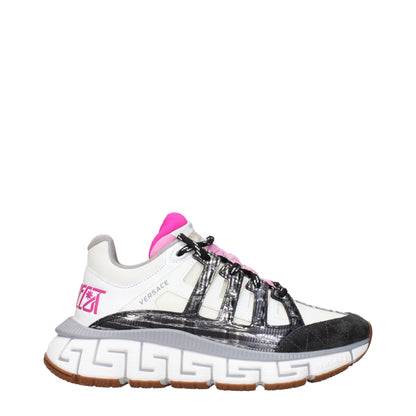 Versace Sportschuhe aus weißem Stoff