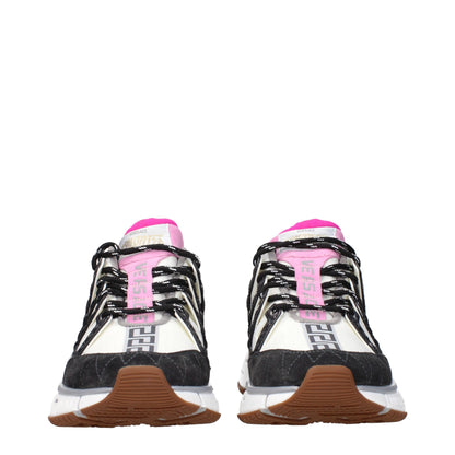 Versace Sportschuhe aus weißem Stoff