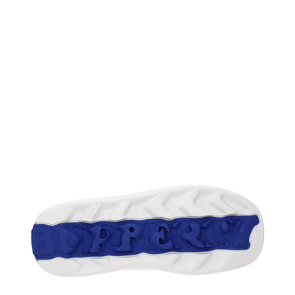 Burberry Weiße Leder Low-Tops
