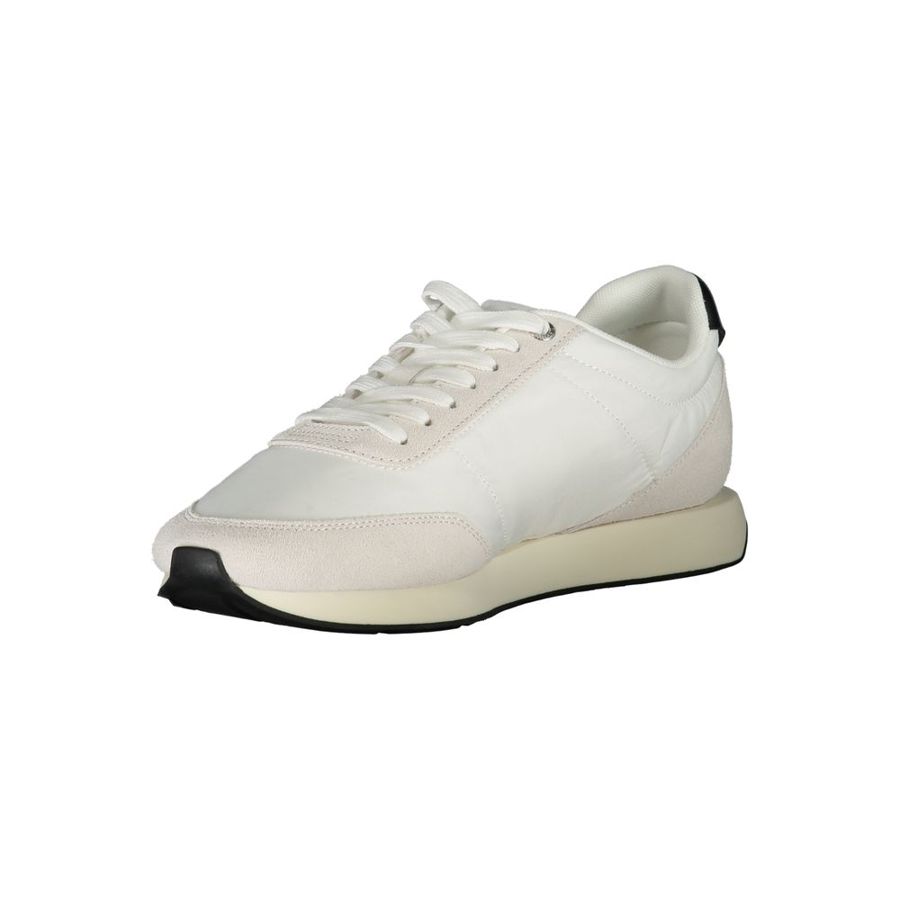 Calvin Klein Herren-Sneaker aus Polyester, weiß