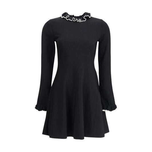 Valentino Strickkleid mit Volants