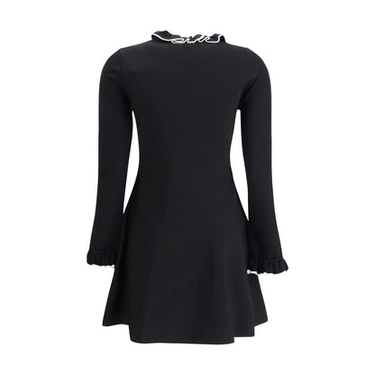 Valentino Strickkleid mit Volants