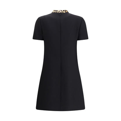 Valentino – Kurzes Kleid aus Crêpe Couture