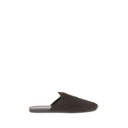 Prada Lederpantoletten