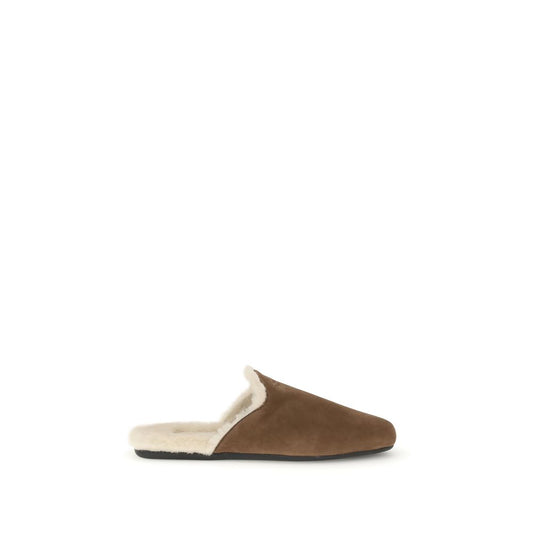 Prada Wildleder-Pantoletten