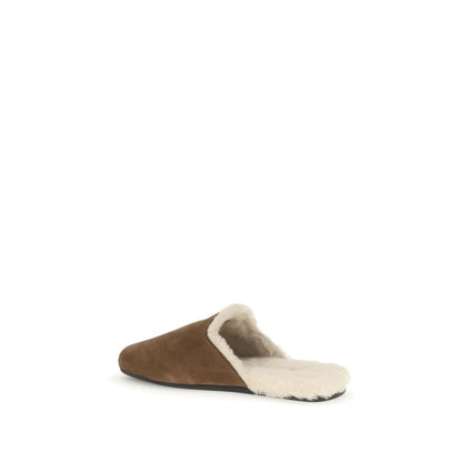 Prada Wildleder-Pantoletten