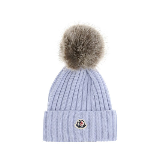 Moncler Wollmütze mit Bommel