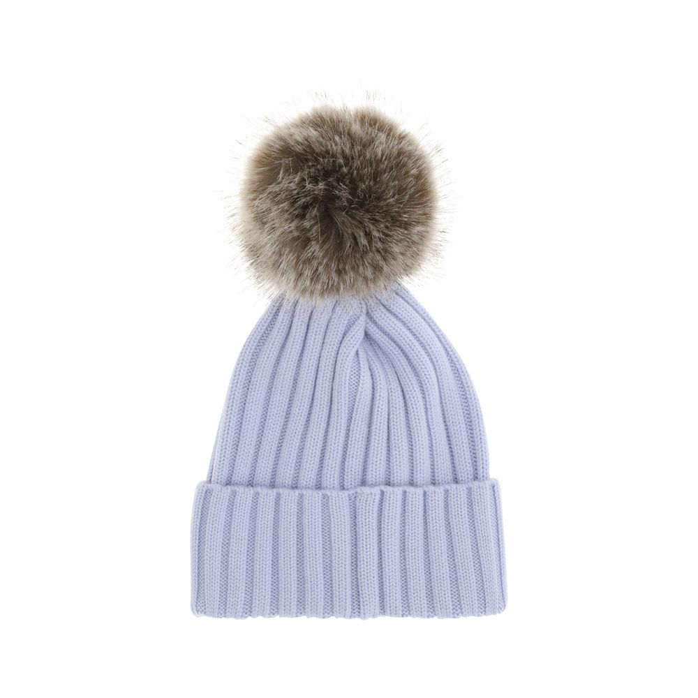 Moncler Wollmütze mit Bommel