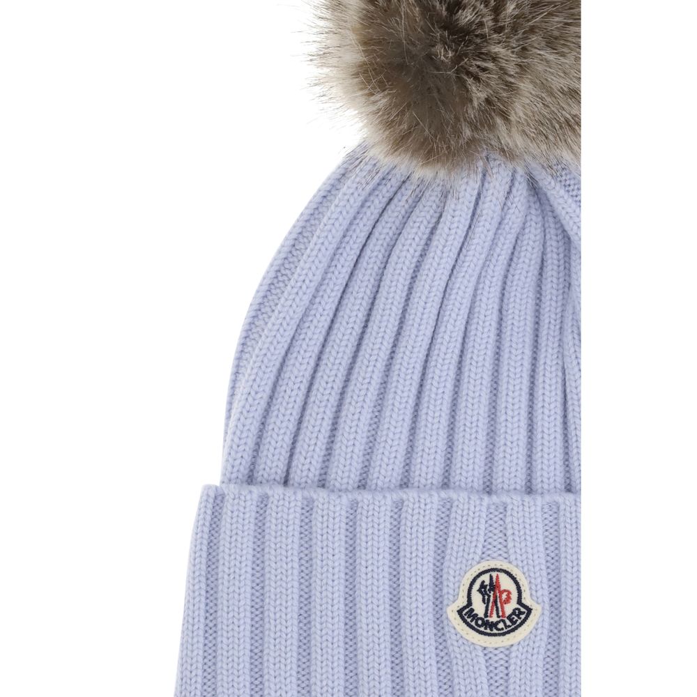 Moncler Wollmütze mit Bommel