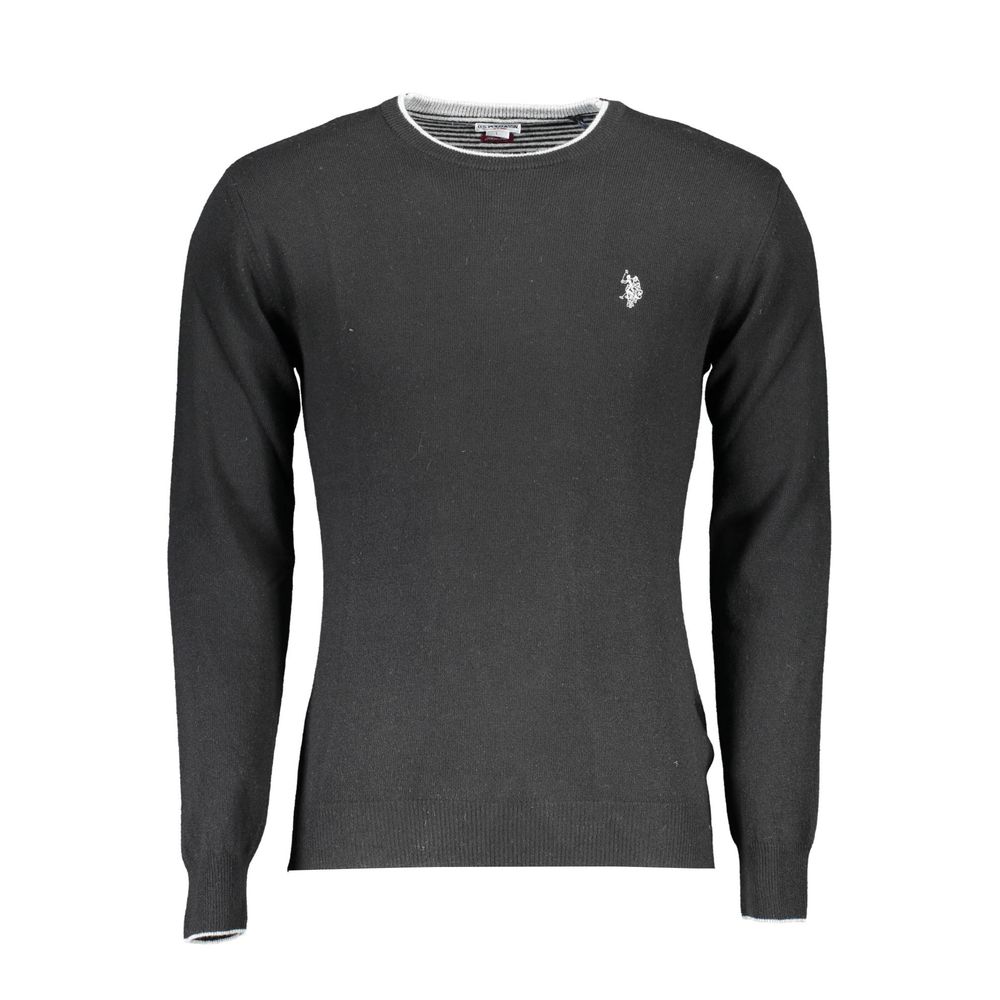 Schwarzer Wollpullover von US POLO ASSN.